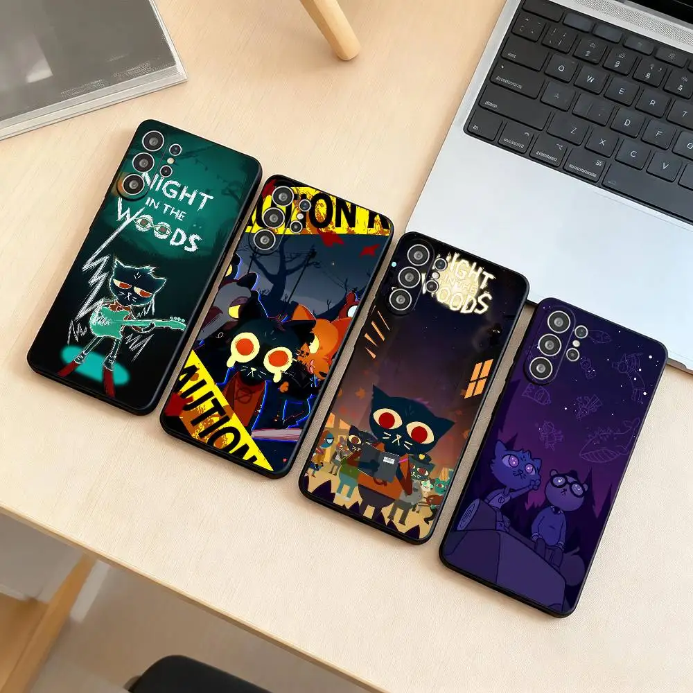 Night in the Woods Game  Phone Case For Samsung S25,S24,S21,S22,S23,S30,Ultra,S20,Plus,Fe,Lite,Note,10,Black Cover Gift