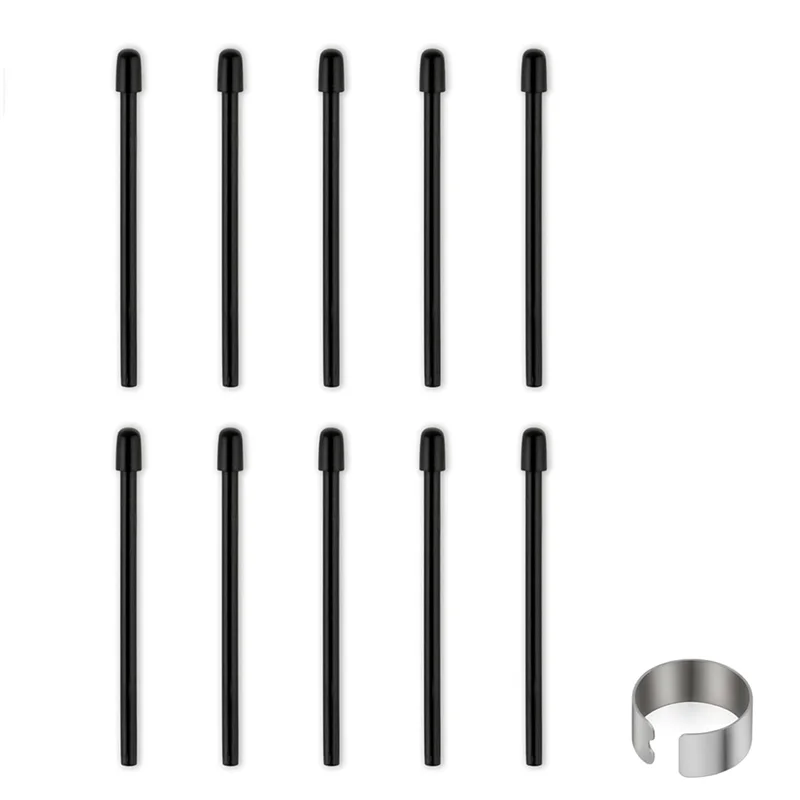 

Practical-Standard Pen Nibs For WACOM, 10 Pcs Black Replacement Refill Pen Tips For Wacom Intuos Pro,Wacom Imobilestudio Pro