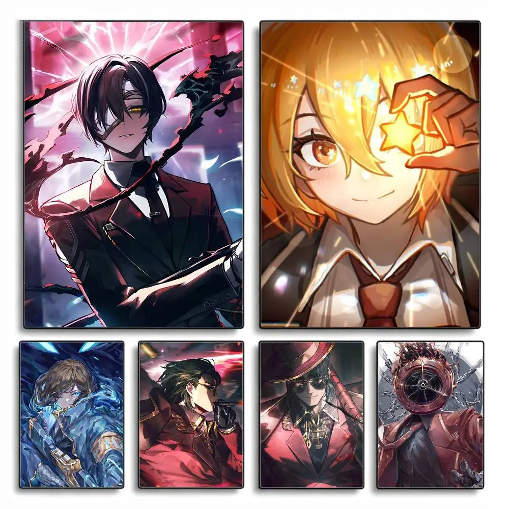 

RPG Game L-Limbus Company Poster HD Self Adhesive Waterproof Wall Art Ideal for Home Office Dorm Gift
