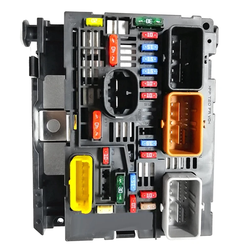 9809742880, 9666700480 New Engine Fuse Box Assembly BSM R04=R05=R20 For Citroen C4 Peugeot 307 408 308