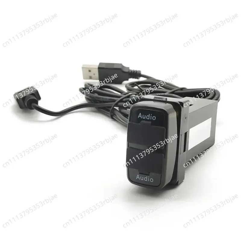 Well-For Mitsubishi Outlander Lancer EX Pajero Sport ASX V73 V93 V97 Compatible USB Data Transfer Music Adapter For Car Audio Ra