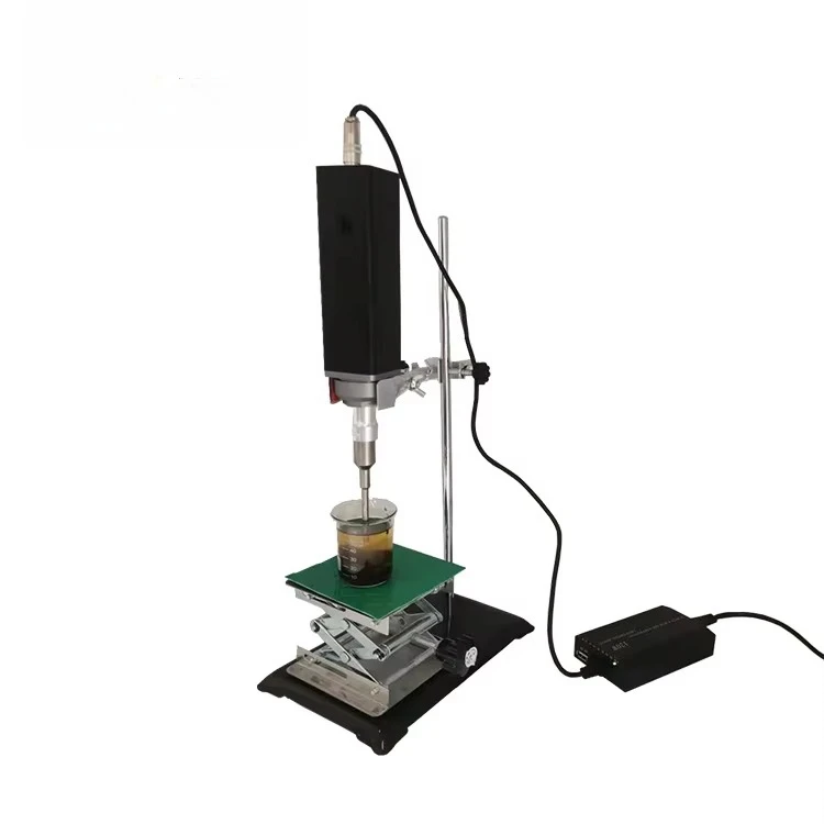 

Portable 30kHz Handheld Ultrasonic Homogenizer Dispersion Extraction Machine with Flow Mixer Tank for Processing