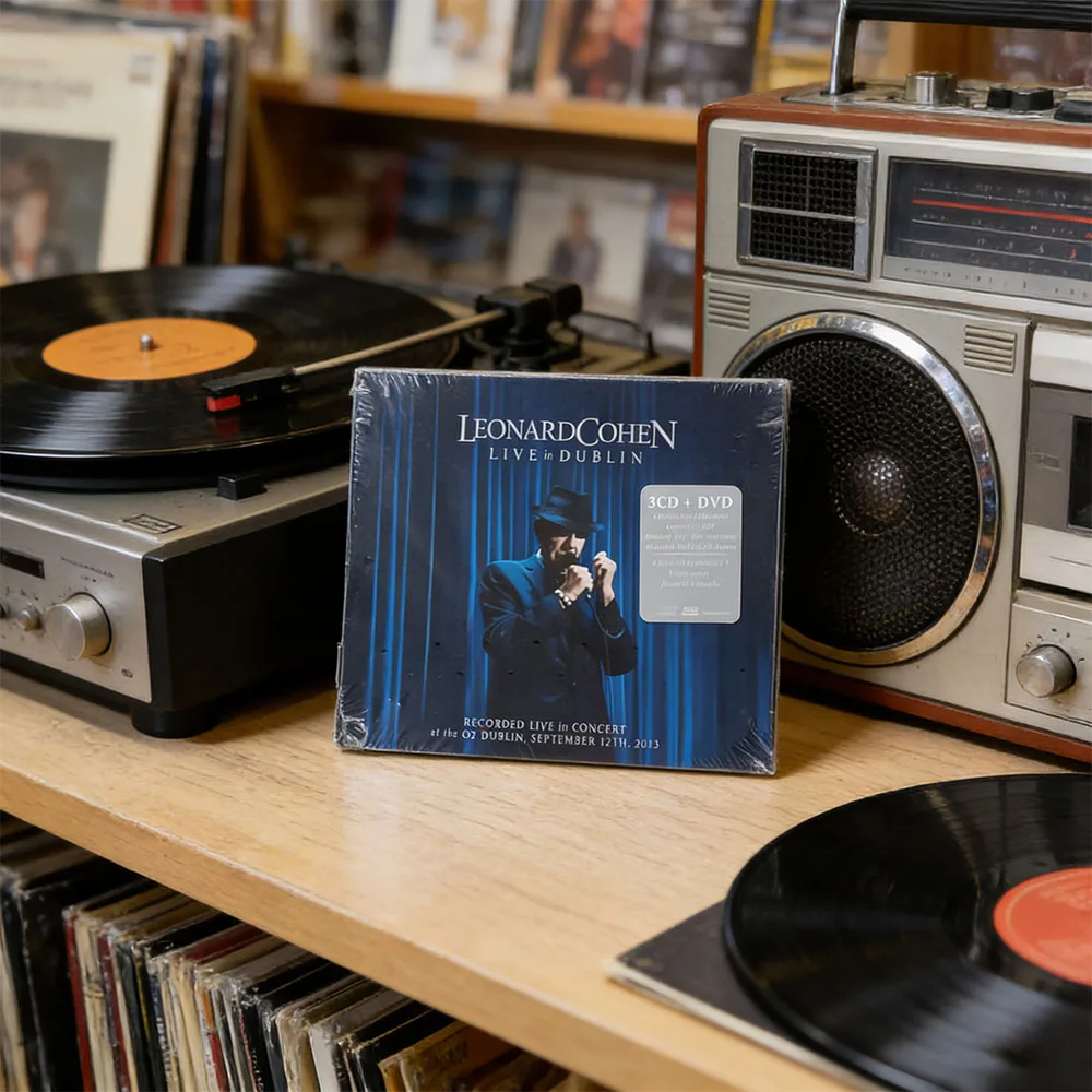 

CD 'Live in Dublin', A Live Album By Canadian Legendary Singer-songwriter **Leonard Cohen**, Released in December 2014