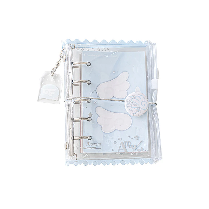 Notatnik w stylu INS w kształcie torebki z cukierkami, dziennik M5, koreański notatnik z luźnymi kartkami, album DIY mini M5, segregator na karty.