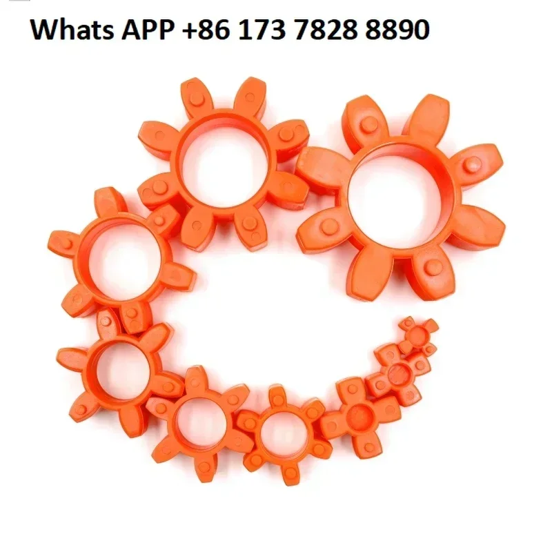 

30pcs Polyurethane plum coupling elastic shock absorption rubber cushion star shock absorption pad plum ring GR GS