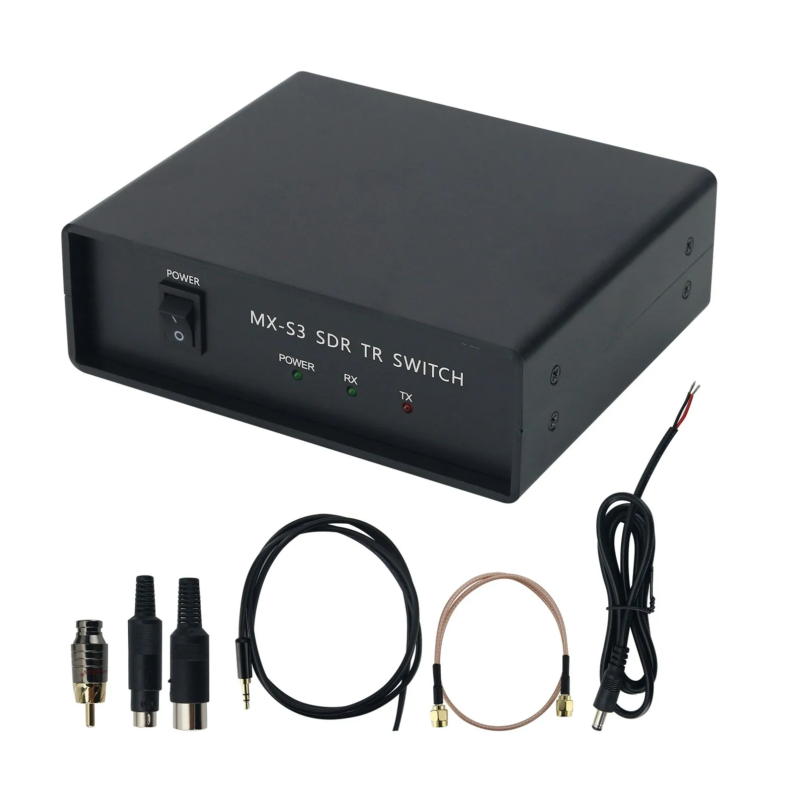 En stock: Conmutador de espectro de radio/receptor secundario MX-S3 SDR con interruptor RF para FT-891/FT818/IC7100