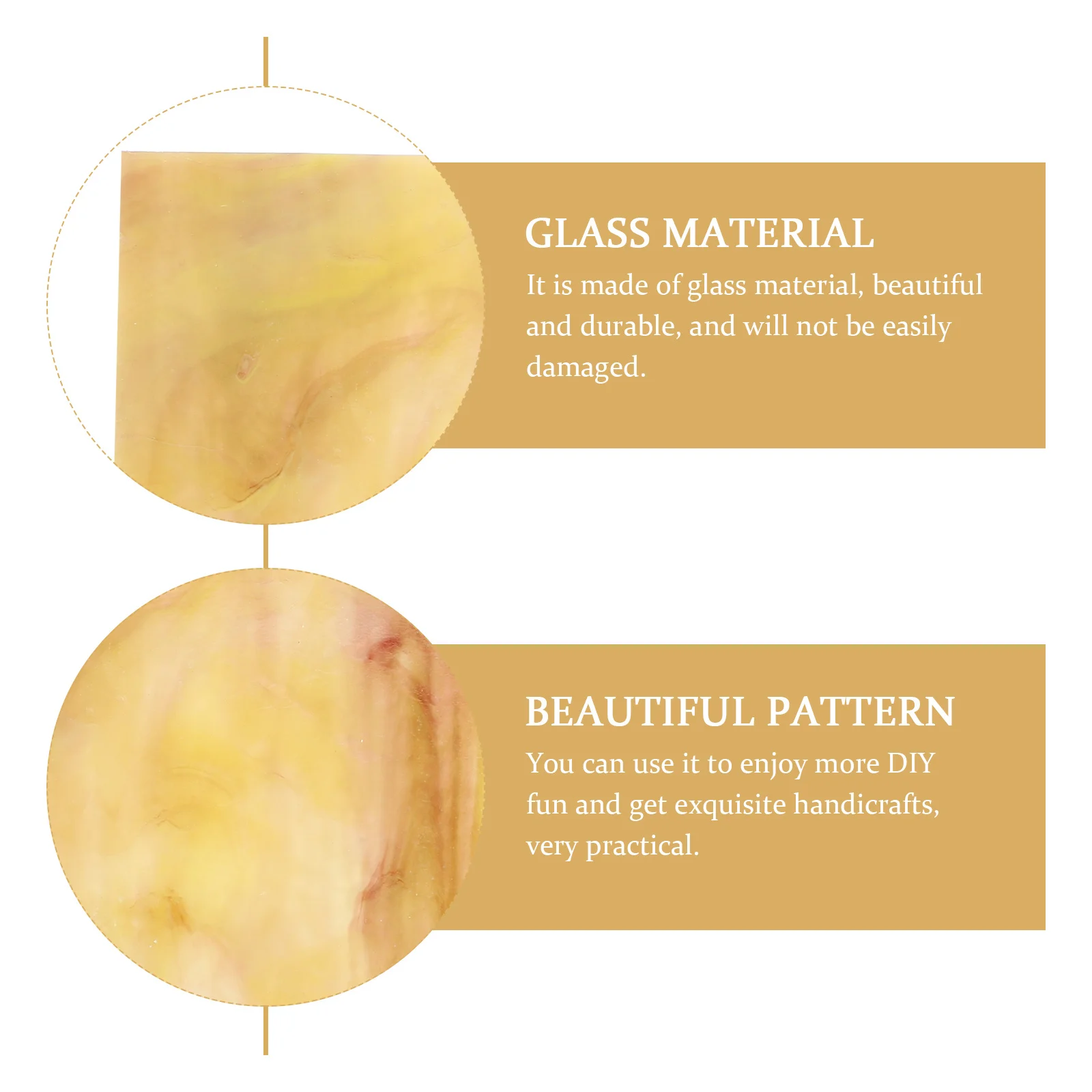 

2Pcs Cathedral Mural Glass Sheets Stained Glass Tiles for DIY Art Craft Projects Decorative Home Wall Garden Decoration Supplies