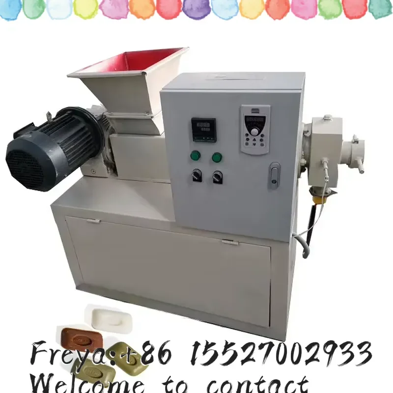 Export Quality Fully Automatic Mixing Machine Multifunctional Bar Soap Line Cutter Extruder Refiner Small Business Use