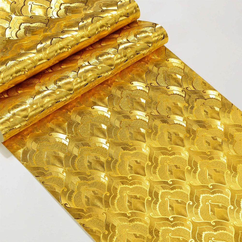 Gold Foil Window Grille Bedroom Tv Background Home Decor Wall Paper Roll Wallpaper for Walls 3 D Papel De Parede