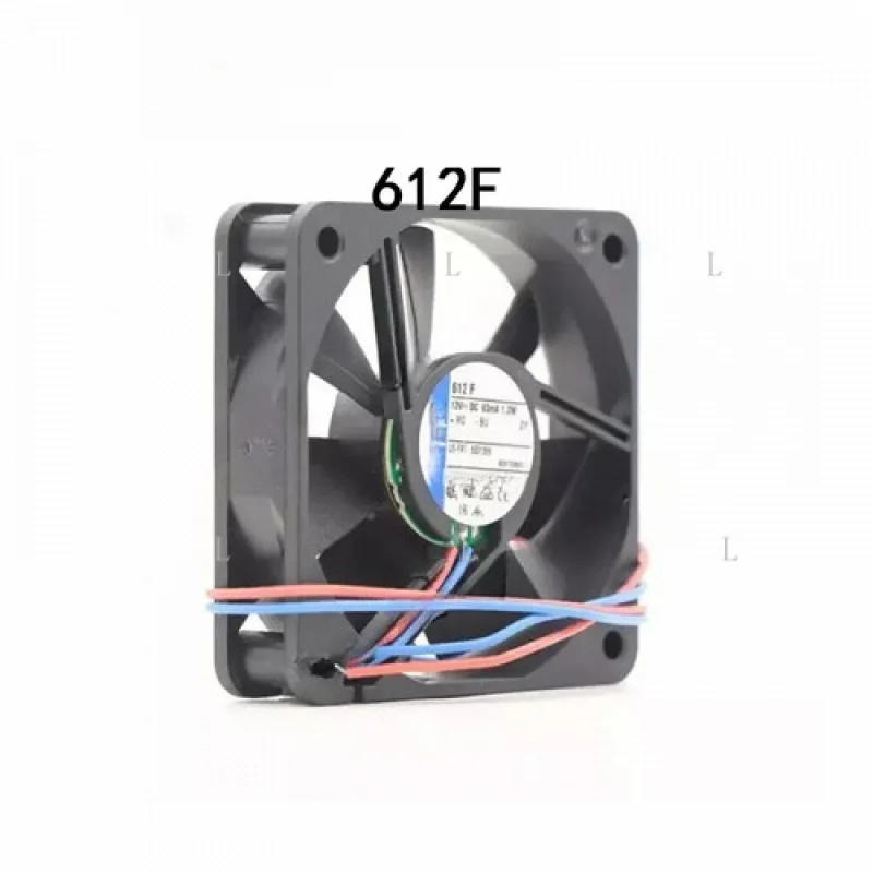 

L для Ebmpaps бесшумный охлаждающий вентилятор 60*60*15 мм 612F 12 В постоянного тока 1,0 Вт 83 мА ускоренная доставка