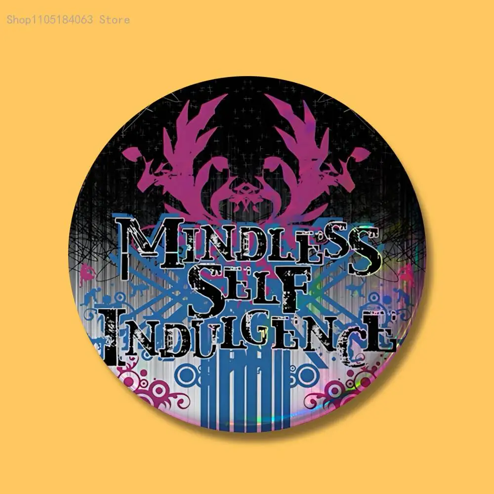M-Mindless Self Indulgence Jimmy Badges Button Round Creative Pin Brooch Badge Bag Decor Accessories Fans Collect Friends Gifts view 6