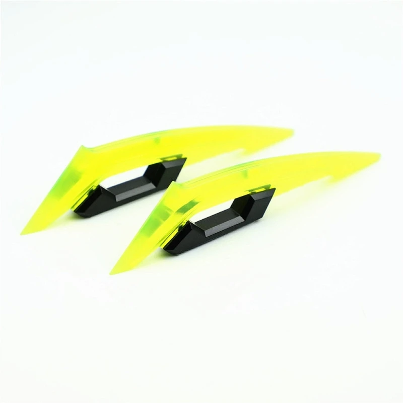 2pcs Motorcycle Winglets Motorcycle Front Side Spoiler Aerodynamic Wing set Motorcycle Fixed Wind Wing used for 250SR