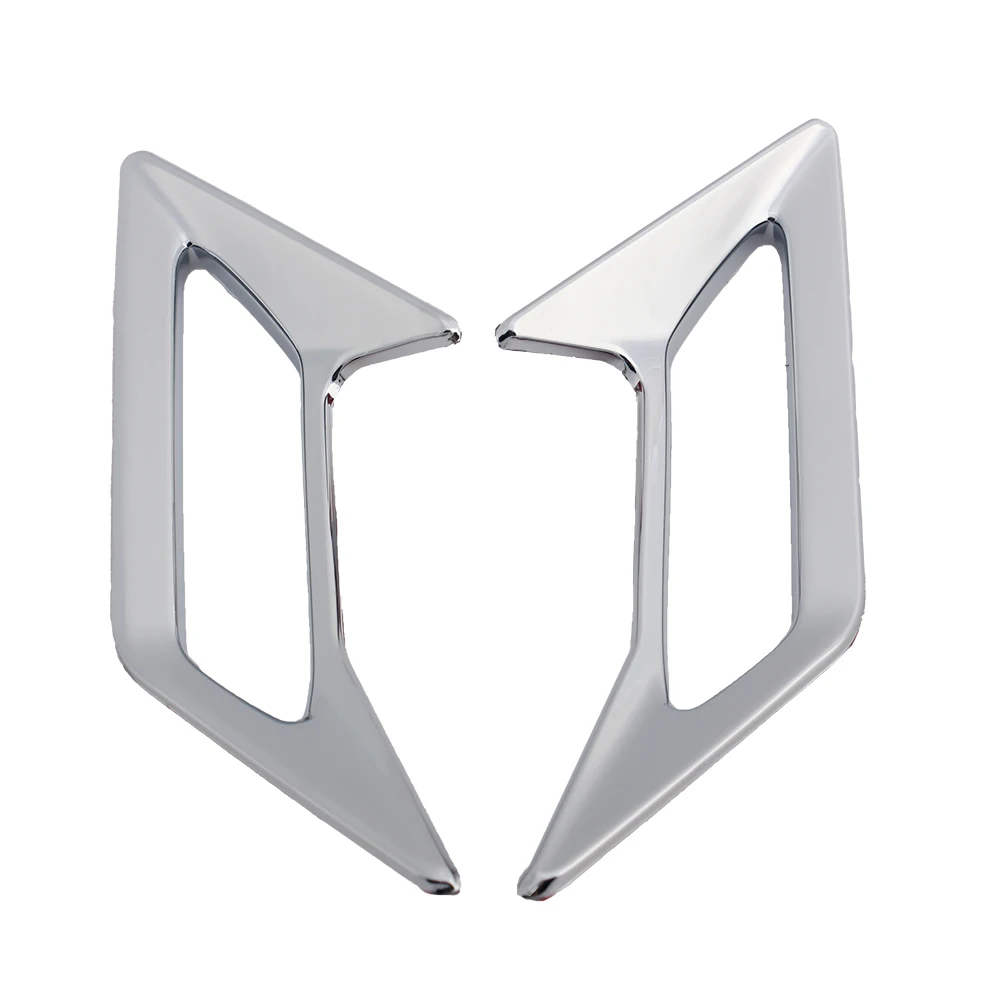 

New Chrome Motorcycle Front Fender Vent Decoration Trims Accessories For Honda Goldwing GL1800 2018-up gl1800 Gold Wing GL1800