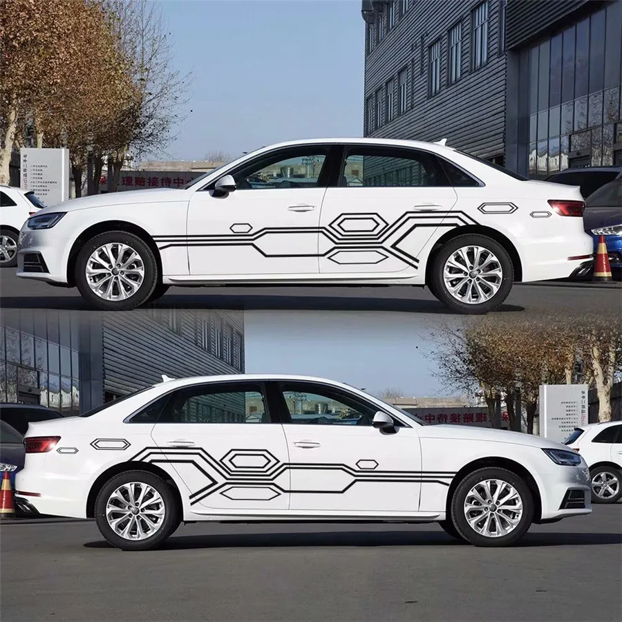 

Car Sticker Side Door For Honda Auto Vinyl Film Decals Car Tuning Car Accessories