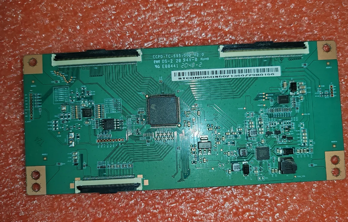 CCPD-TC695-002 V2.0 T-CON شاشة لوحة المنطق الجديدة الصور المادية تعمل بشكل جيد T-CON