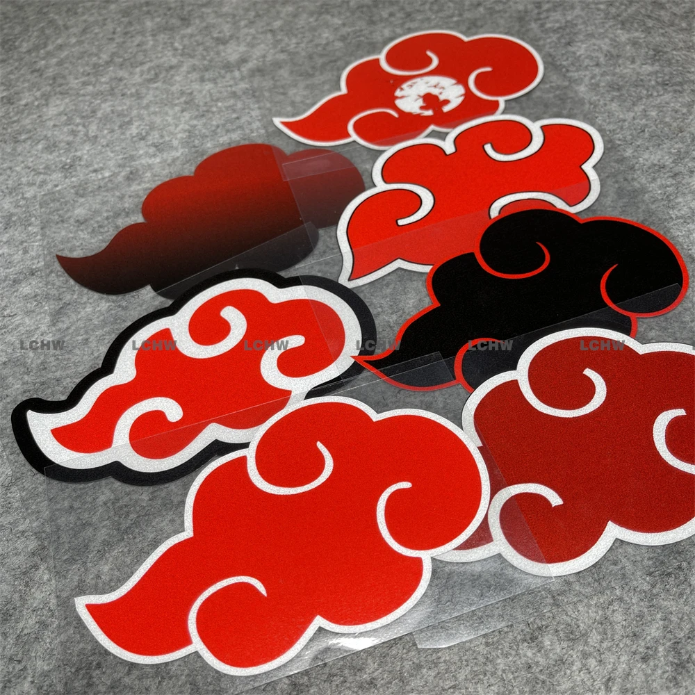 Red Cloud Stickers Motocross Bike Cycling Race Decal Car Styling Graphic Personalized Sports Event Label