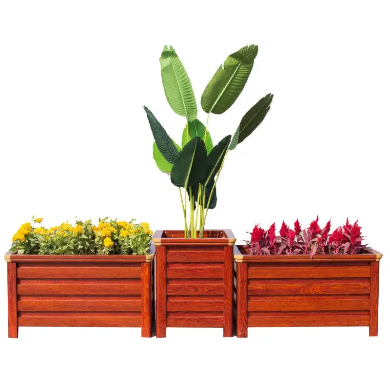 Aluminum alloy anti-corrosion flower box flower pot combination flower slot road guardrail partition anti-rust