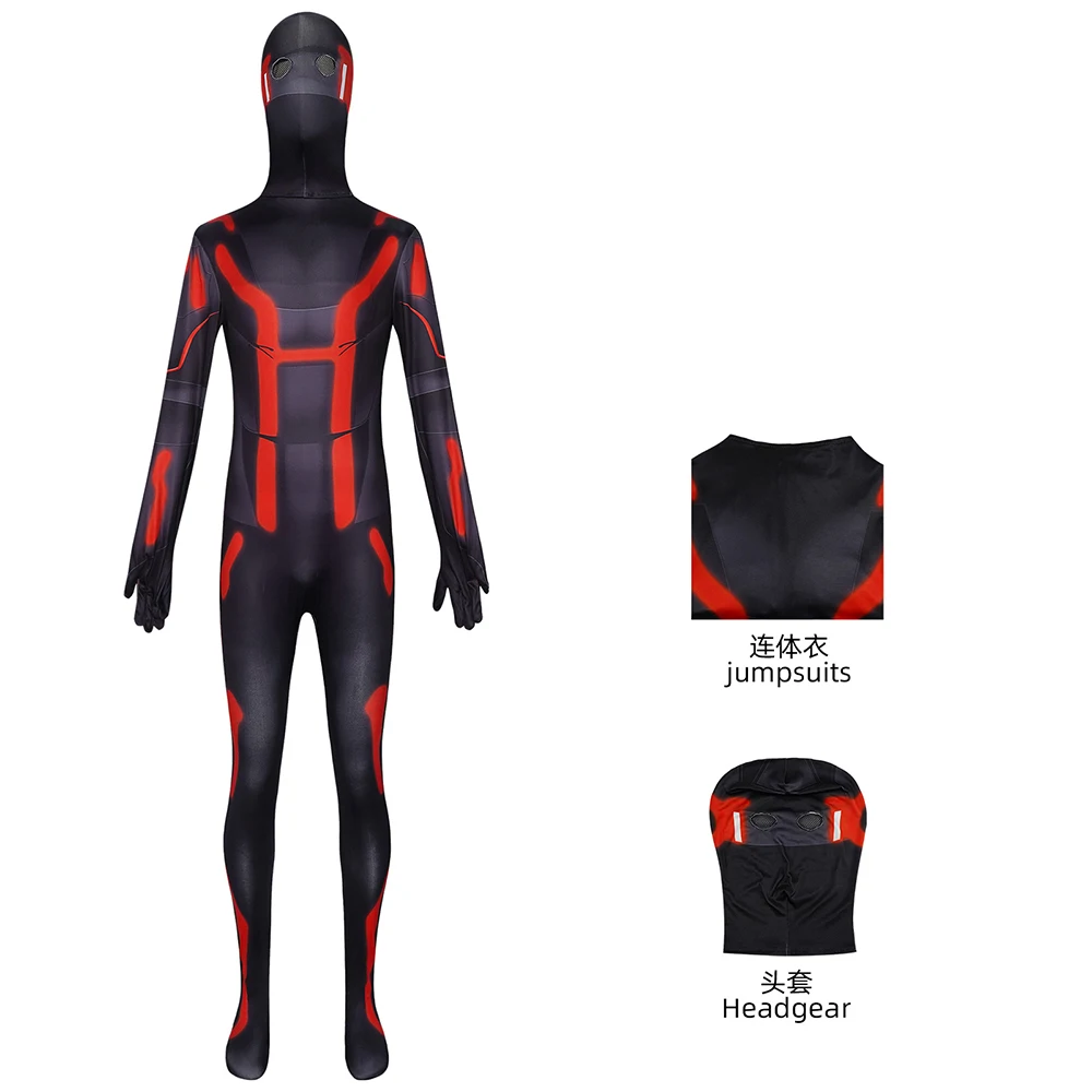 فيلم ترون آريس تأثيري ترون 3 خارقة زي ثلاثية الأبعاد مطبوعة دنة Zentai الدعاوى وتتسابق هالوين زي حفلة للأطفال الكبار #6