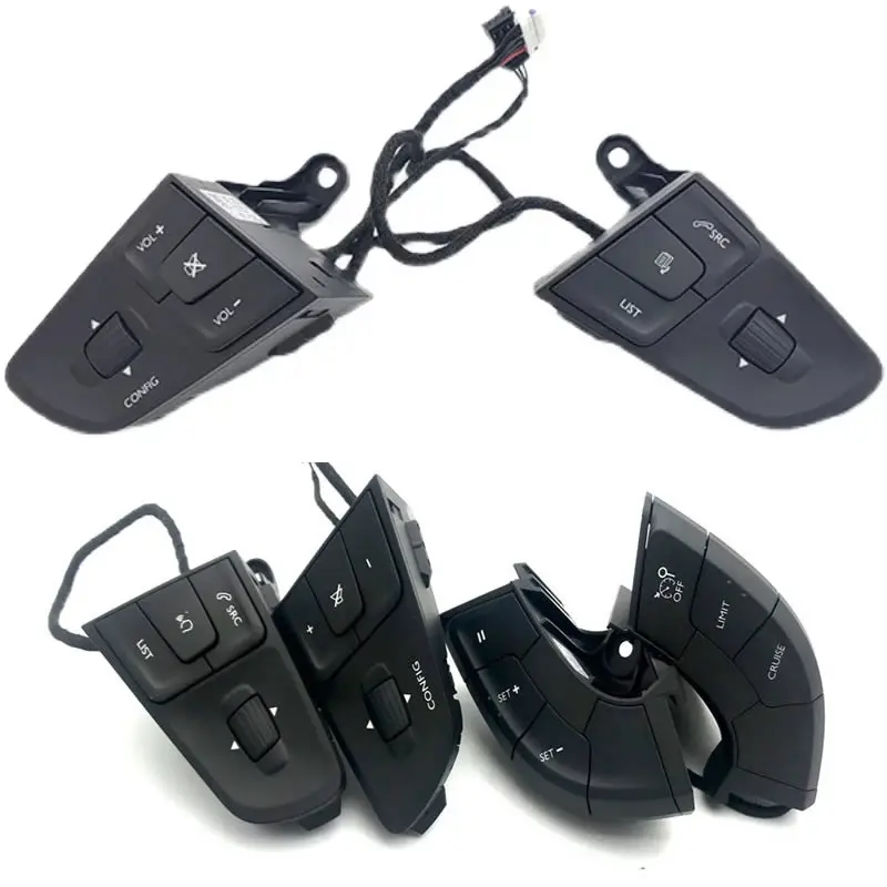 

For Peugeot 508 408 4008 5008 2008 308 Citroen C4 C5 C6 Bluetooth control volume switch Hands-free steering wheel cruise switch