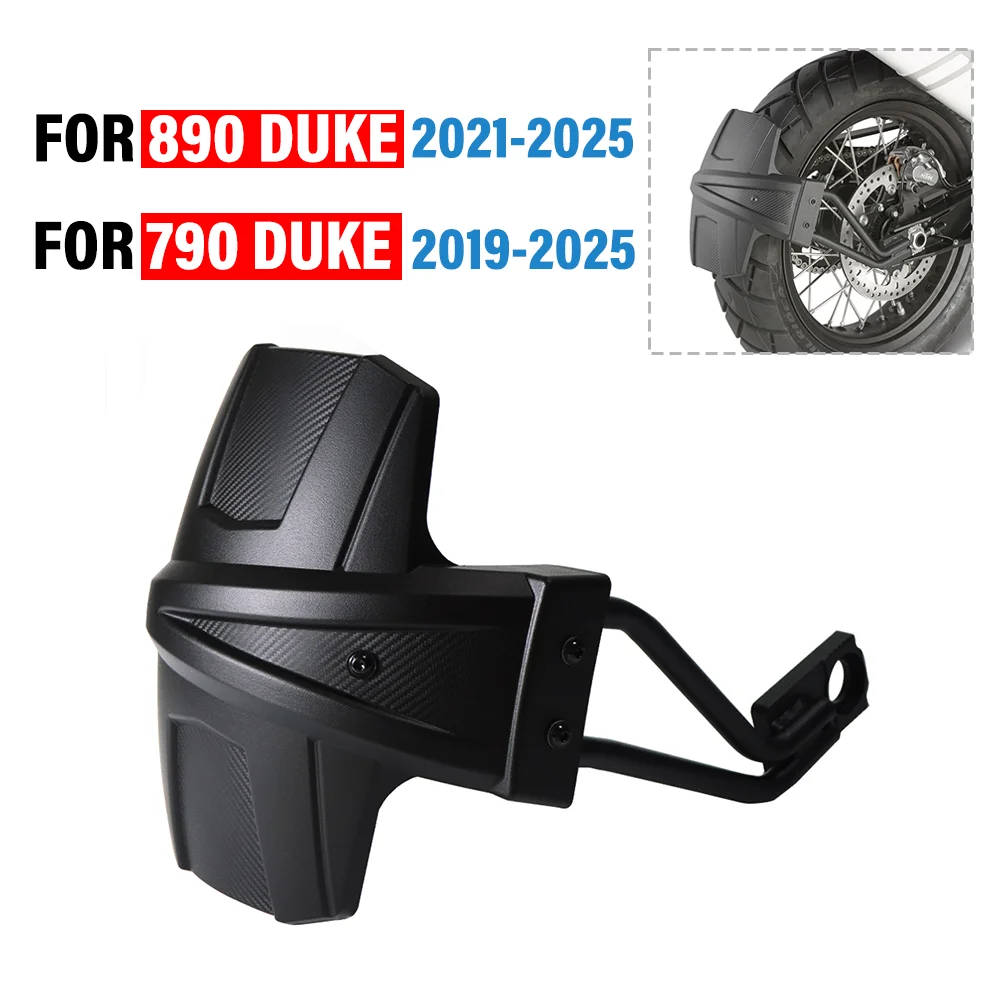 

FOR DUKE 790 DUKE 2019-2025 890 Duke 2021-2025 Motorcycle Fender Rear Cover Hugger Mudguard Splash Protector Guard Accessories