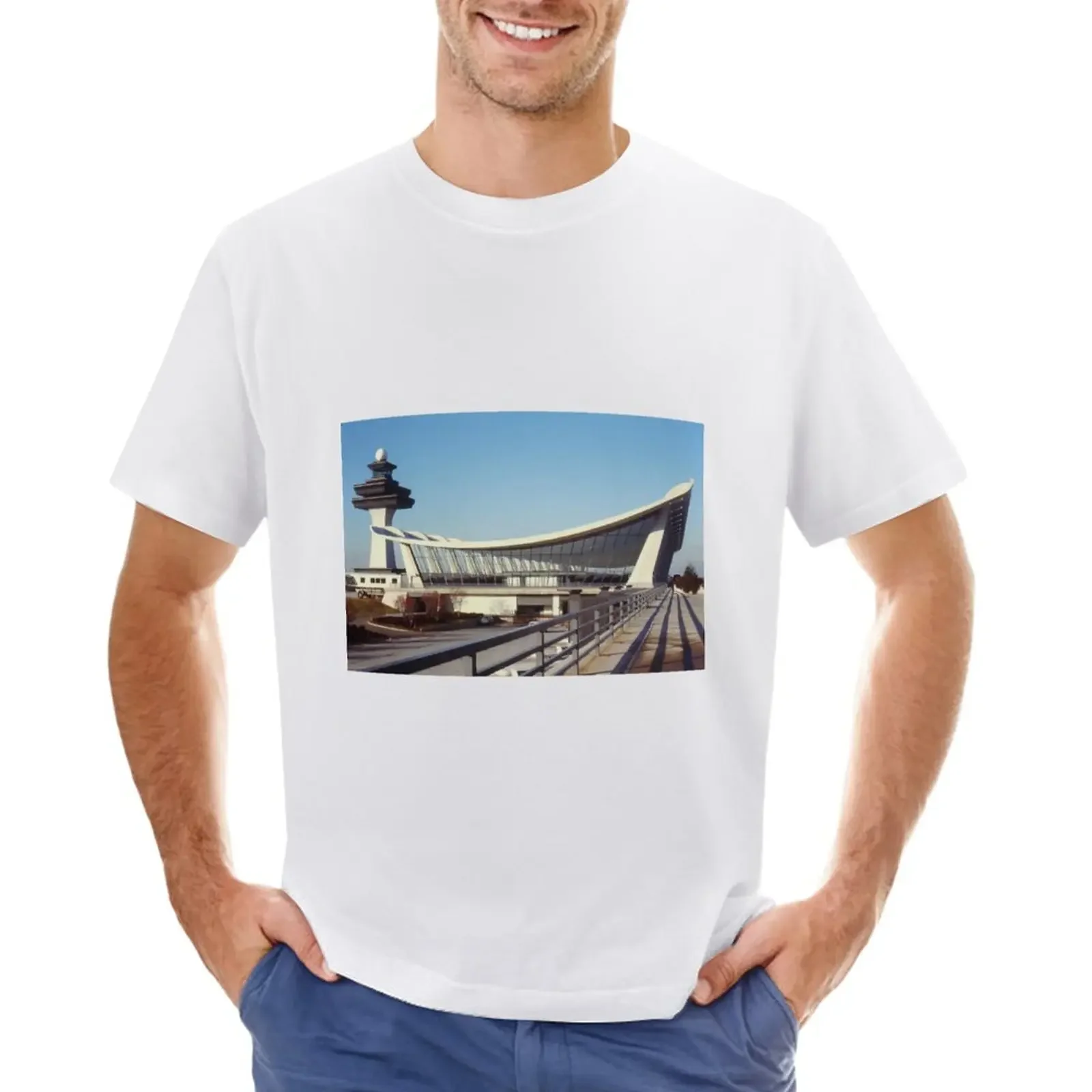 Dulles Airport, Washington DC T-Shirt for a boy animal prinfor boys plus sizes customizeds mens t shirts