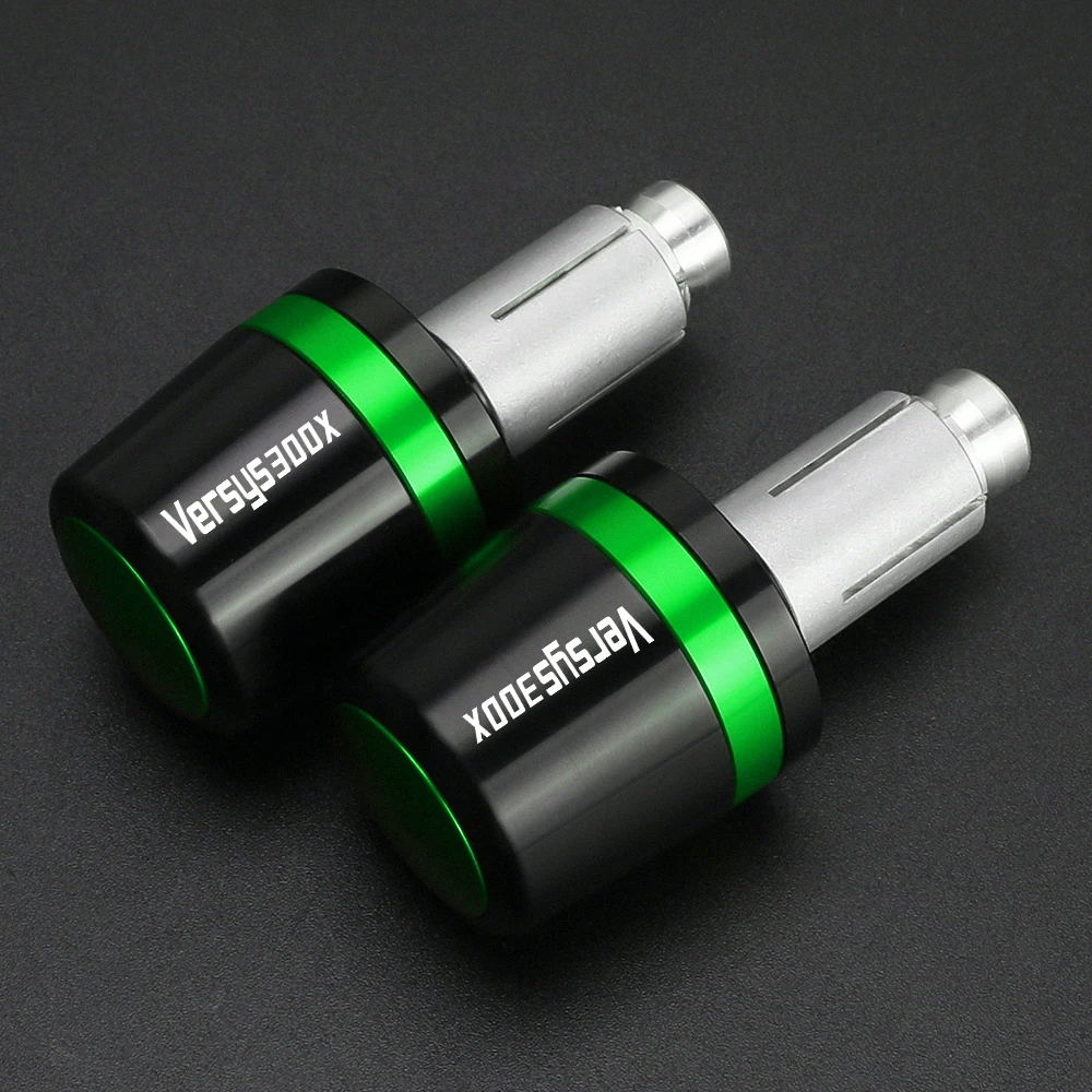

For KAWASAKI VERSYS300X VERSYS 300X 2017 2020 2025 2026 7/8" 22mm Motorcycle Accessories Hand bar Handlebar Grips ends Weights