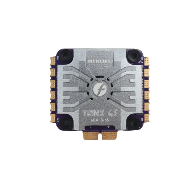 

Flycolor Trinx G5 60A 4in1 BLHeli32 ESC 30x30mm 3-6S STM32G071 High Performance MCU For FPV Freestyle Racing