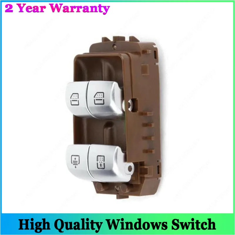 

Three Colors A2229051505 Top quality Power Window Switch 222 905 15 05 For Mercedes-Benz 2014-2016 S550 S600 S63 Rear Right