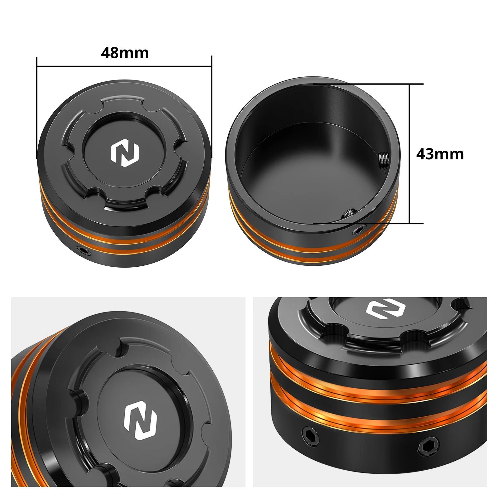 For Harley Sportster S RH1250S 2021-2024 Rear Axle Nut Covers Pan America 1250 Special RA1250S /CVO Pan America RA1250SE 2024