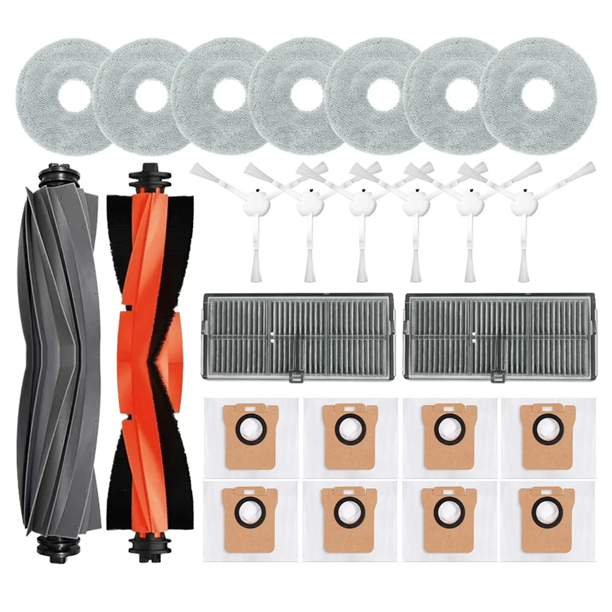 Per Xiaomi Mijia M30S D103CN Robot Vacuum pezzi di ricambio consumabili spazzola laterale principale filtro Hepa Mop panno polvere