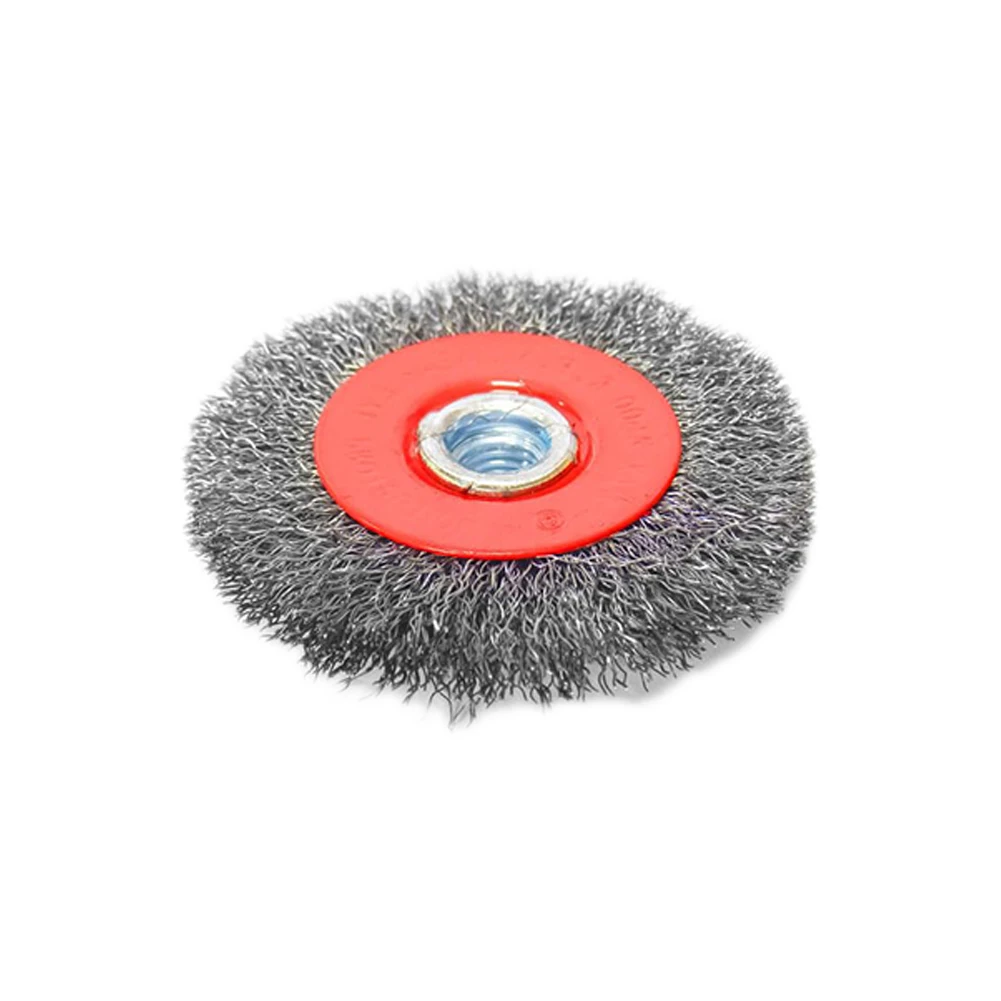 Machine Deburring Drill Polishing Brushes Carbon Steel Wire Brushes Compatible With Drills High Work Efficiency