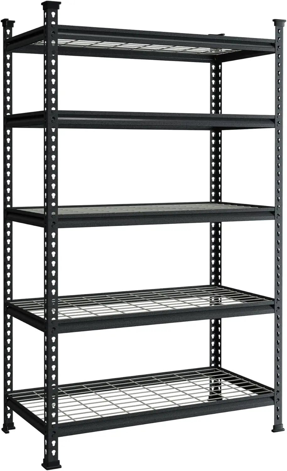 5-Tier Metal Garage Shelving Unit, 36”W x 18”D x 72”H Storage Shelves, Adjustable Storage Rack Heavy Duty Shelf, 4000 lbs