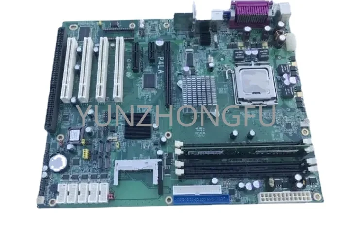 Mainboard  Industrial Motherboard 4*PCI 1*ISA 6*COM With CPU RAM P4LA AOI ATX  100% OK Original Embedded IPC