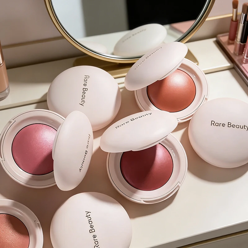 novidades-blush-em-po-rare-beauty-com-efeito-espelho-maquiagem-delicada-para-o-rosto-brilho-duravel-e-a-prova-d'Agua-cosmeticos-naturais