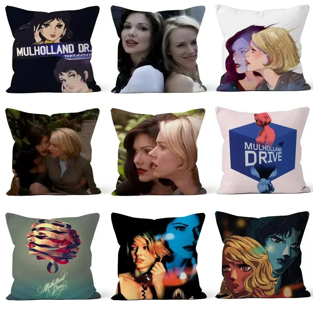 Betty Silencio Cover Throw Pillow Mulholland Cover Soft Short Plush Case For Sofa Bedroom Cozy Home Decor Movie Drive