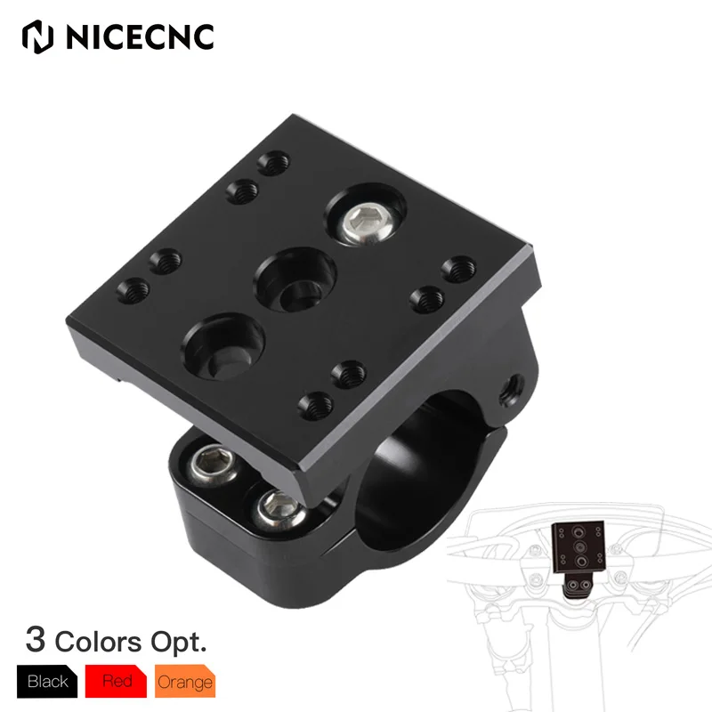 

1-1/8" Handlebar GPS Mount Bracket For Husqvarna Norden 901 2022-2023 TE 300 TE 300i TE 250i FE 450 FE 350 FE 501 2014-2023 2022