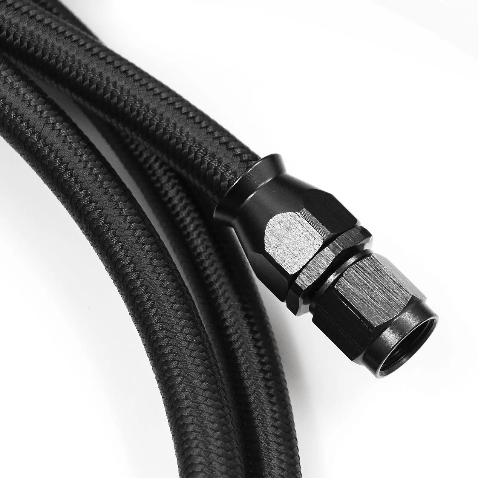 6AN PTFE Transmission Cooler Line Set Compatible with 4L60 700R4 TH350 TH400