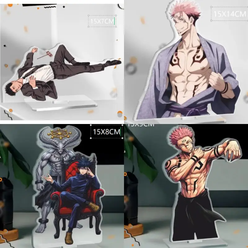 

Acrylic Standing Plates for Jjk Ryomen Sukuna Megumi Fushiguro Mahoraga Nanami Kento 15Cm Anime Acrylic Standee Exquisite Gift