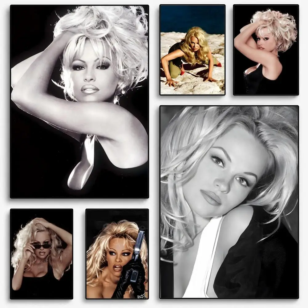 P-pam Anderson Poster Room Home Decoration Interior Wall Art Printing Garage Posters Gift