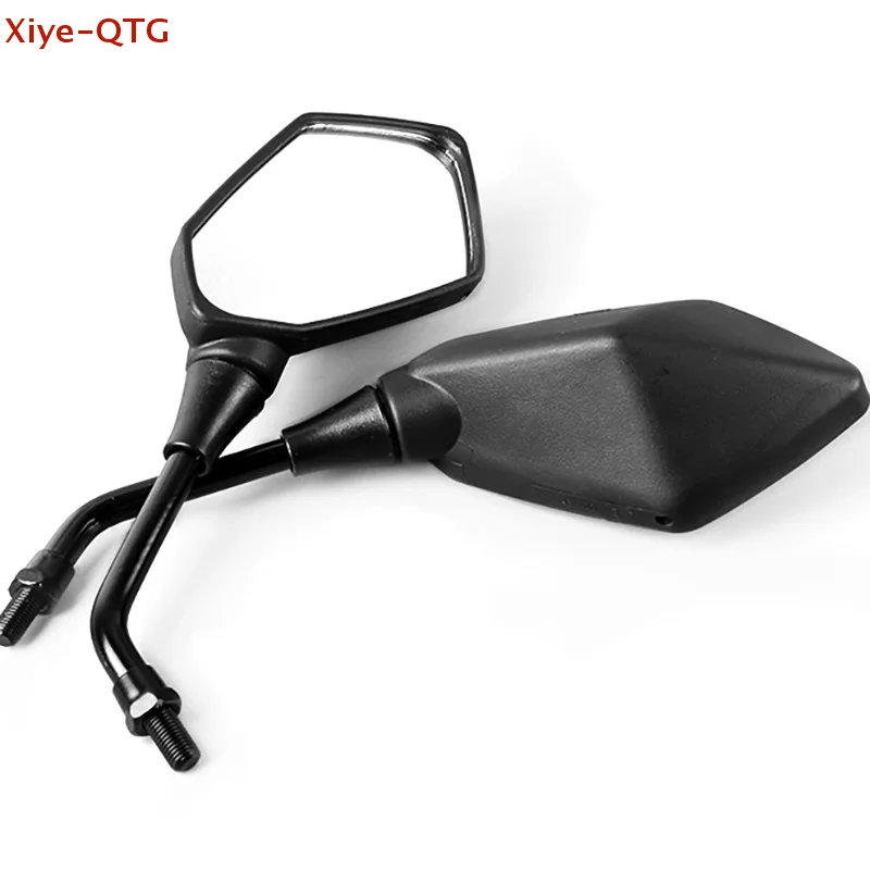 

NEW 2Pcs/Pair Universial 8mm 10mm Motorcycle Mirror Scooter E-Bike Rearview Mirrors Electromobile Back Side Convex Mirror