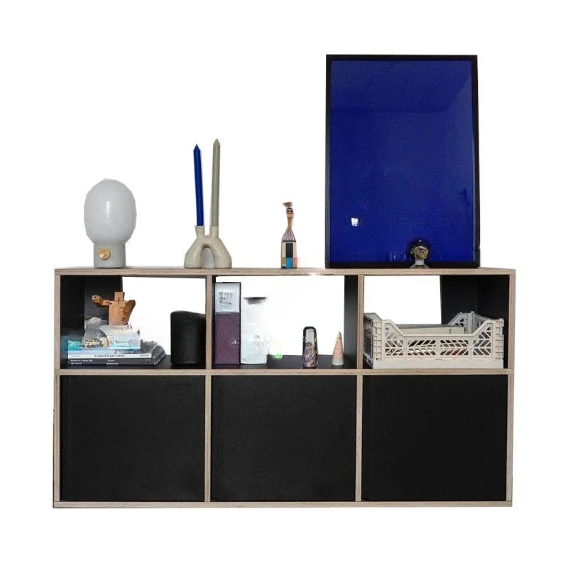 

Solid wood dining side cabinet, shelf display medieval cabinet, living room storage decorative side bedroom chest bookshelf