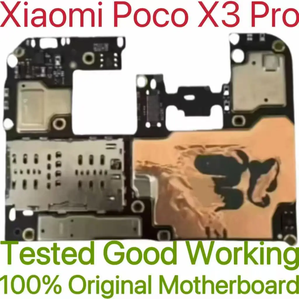 Global Version Original Unlocked Motherboard for Xiaomi Poco X3 Pro Tested Circuit Plate Main Logic Board for Xiaomi Poco X3 Pro image 6