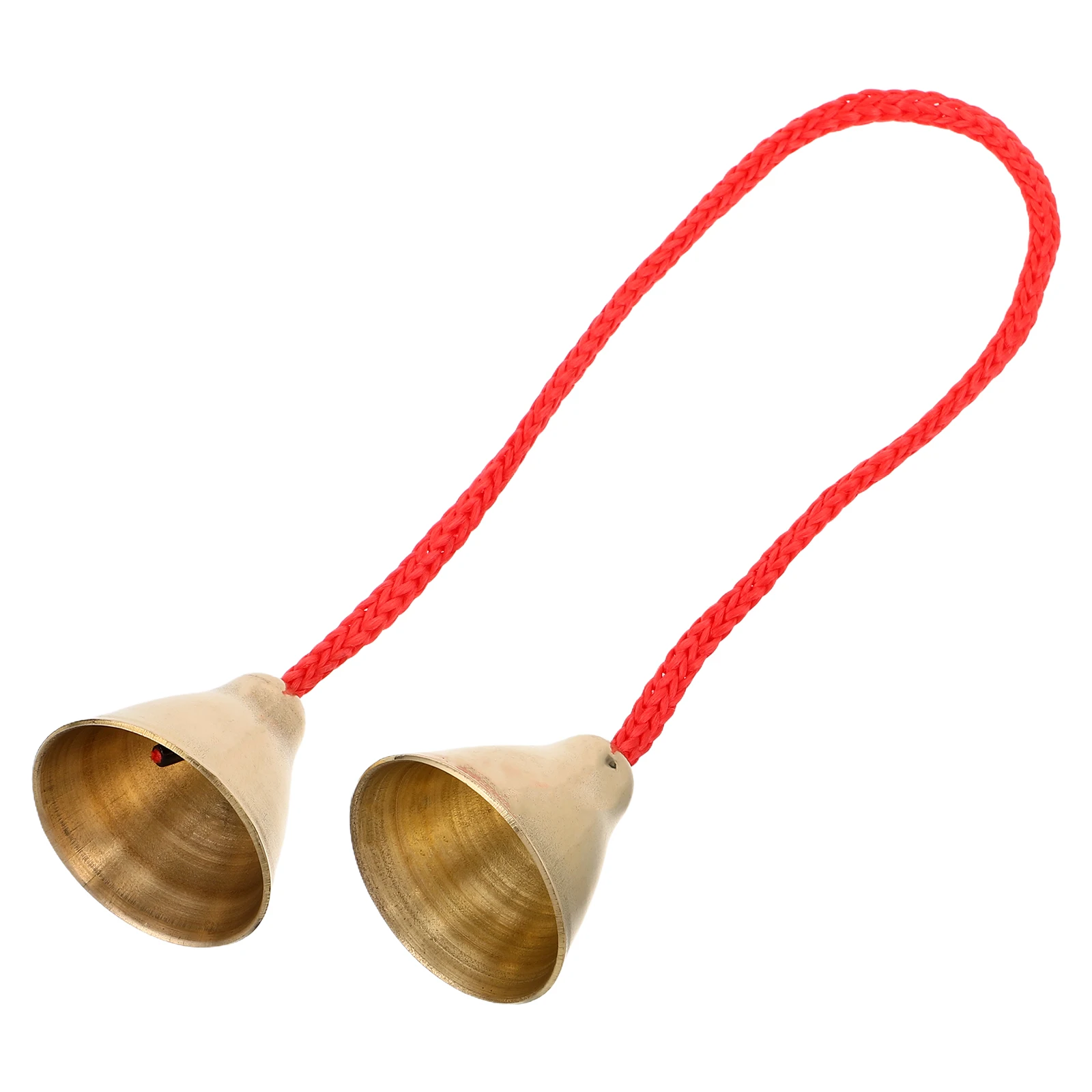 

Brass Tingsha Cymbals Bells Traditional Handheld Agogo Percussion Instrument Tibetan Singing Meditation Chime For Sound Healing