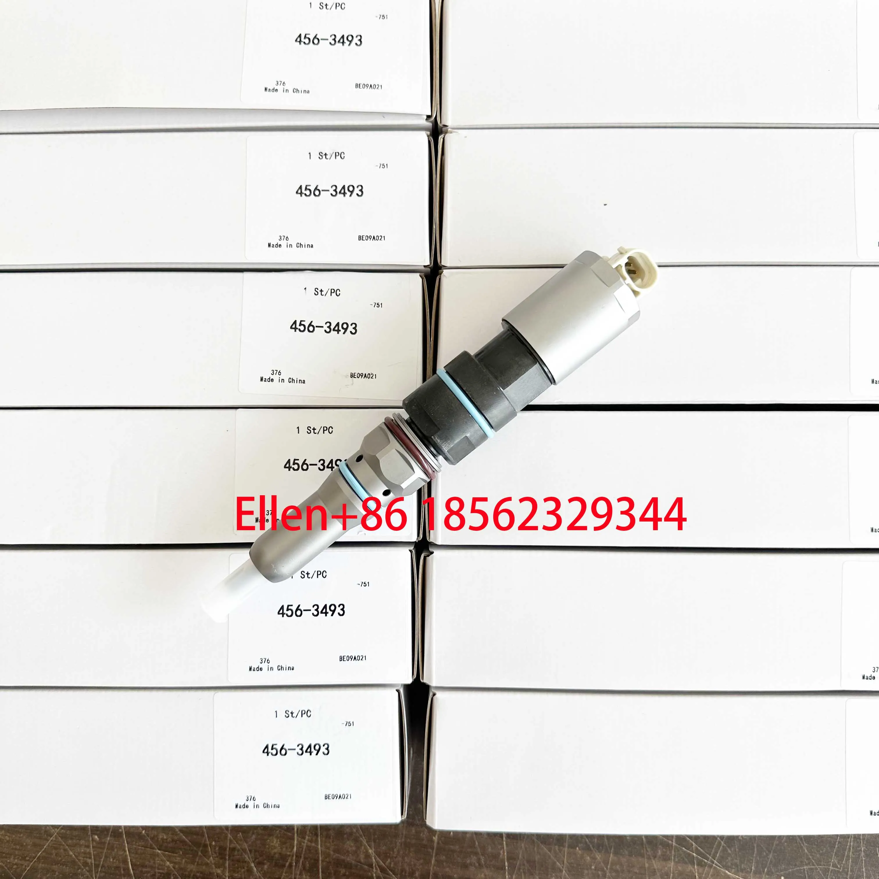 1pc 336E E336E Excavator Fuel Injector 456-3493 C9.3 Diesel Nozzle 4563493 456-3493