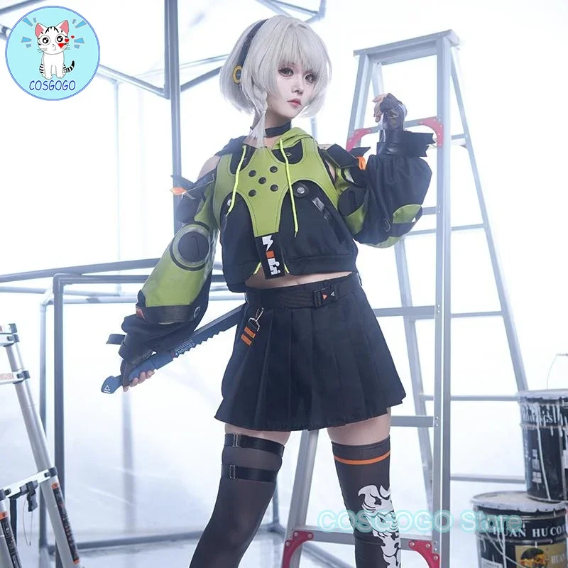 Zenless Zone Zero Anby Demara Cosplay Costume Women Cos Game Anime Party Uniform Hallowen Play Role Clothes Clothing