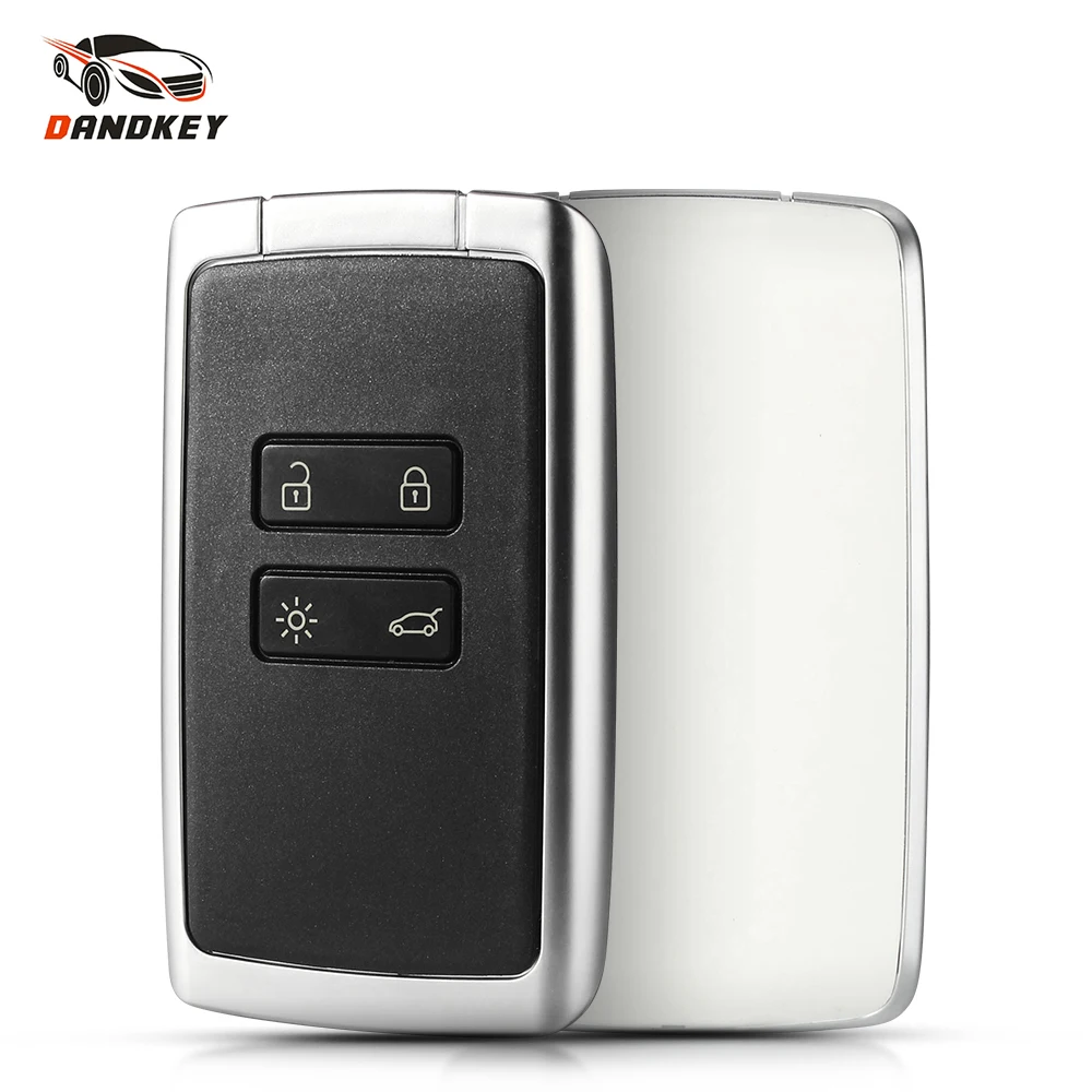 Dandkey Car 4BT Remote Key Shell Samrt Key Card For Renault Megane 4 Laguna Talisman Espace 5 Kadjar Koleo Keyless Entry Car Key