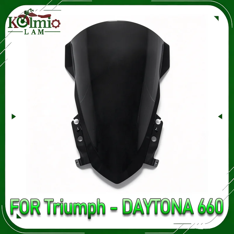 For Triumph Daytona 660 2024 2025 2026 Windscreen Wind Deflector Daily City Commuting Countryside Rides  Windshield KOLMIO-LAM