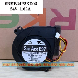 Original SanAce B97 9BMB24P2KD03 24V 1.62A 9733 4-wire blower copier cooling fan