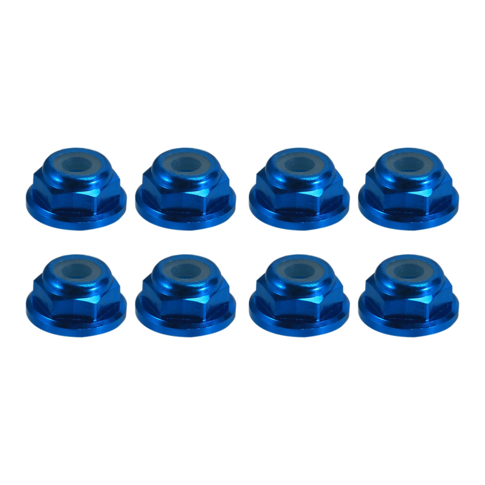 8Pcs Metal Nylon M2 Wheel Lock Nuts for 1/24 RC Car Crawler Car Axial SCX24 AXI90081 AXI00001 AXI00002 Upgrade Parts,2