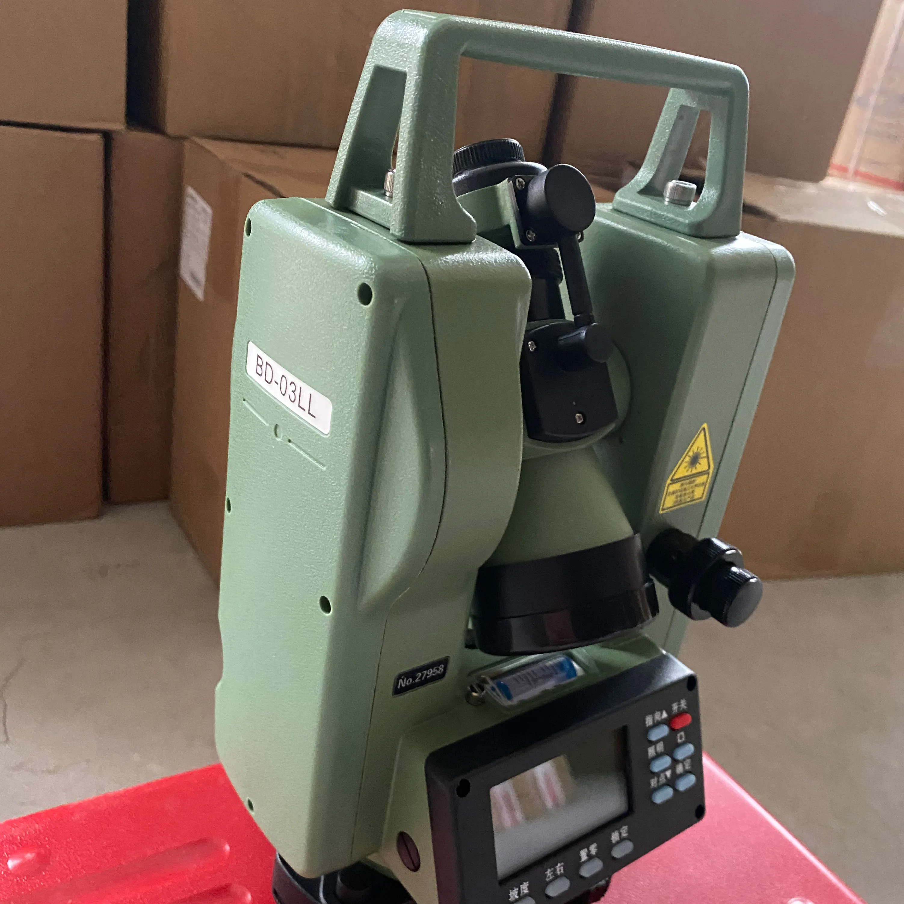 BD-03LL أداة مسح أصلية من الثيودوليت بالليزر عالية الدقة أداة مسح إلكترونية